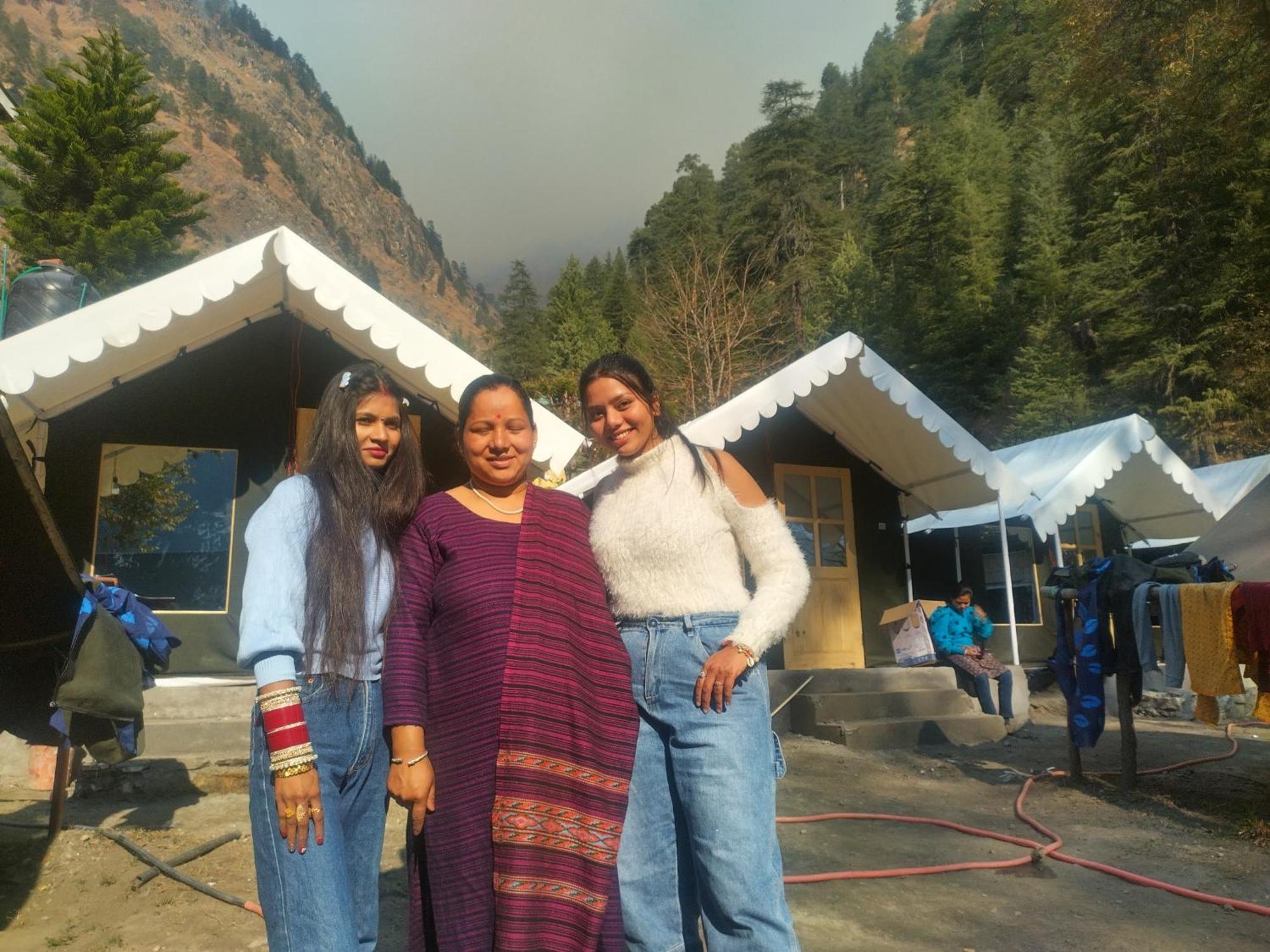 Negi Hill View Camping &Caffe Kasol Ngoại thất bức ảnh